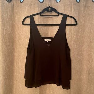 Parker Black Silk Blouse - Reversible
